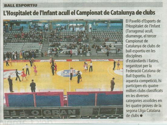 Campionat de Catalunya de Clubs 2012 a la premsa  | Federaci Catalana de Ball Esportiu